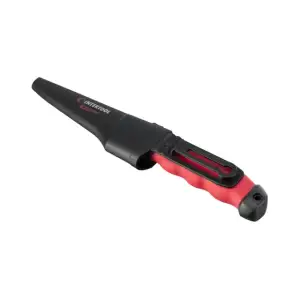 Ніж, 100 мм, з чохлом, STORM INTERTOOL (HT-0536) UA