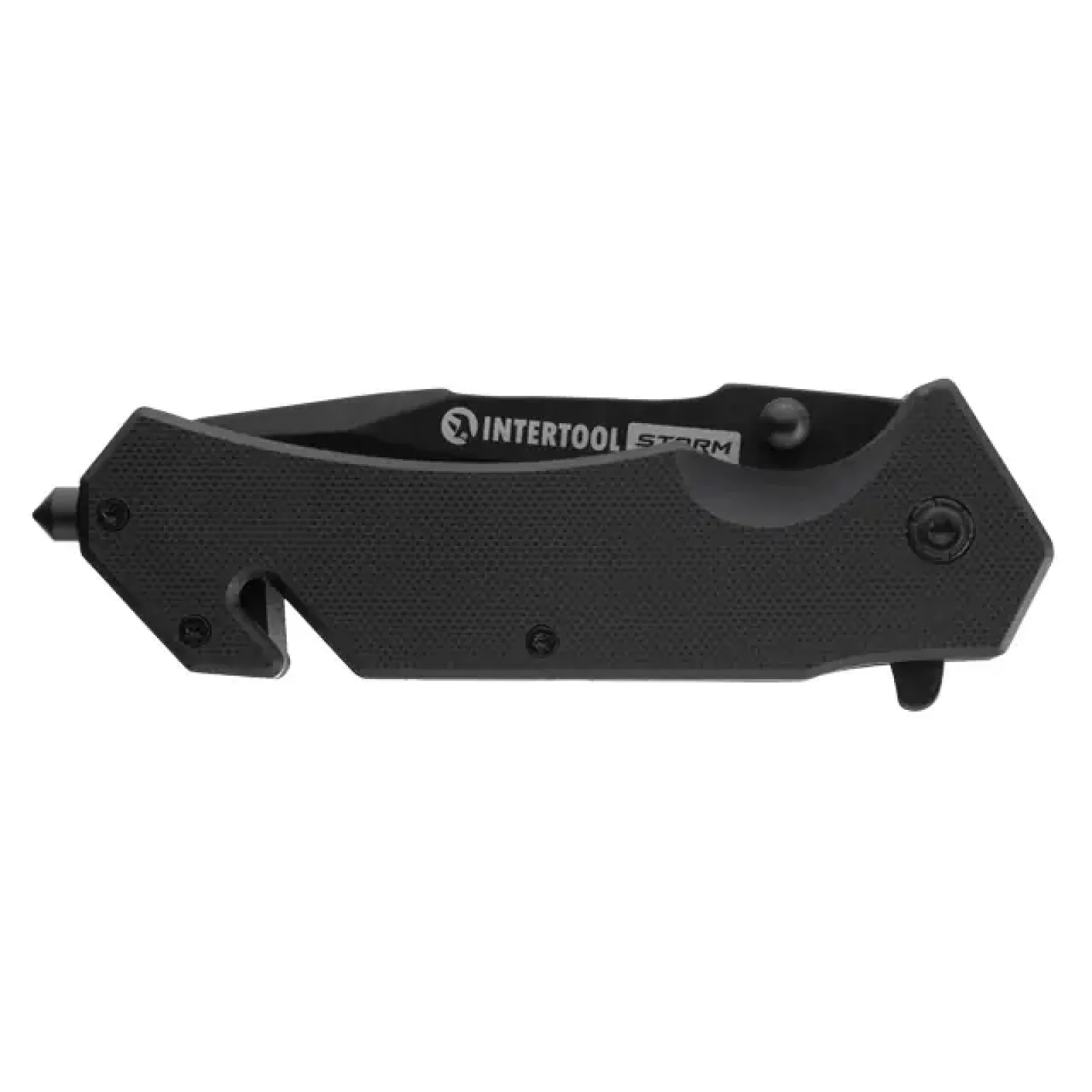 Ніж складаний, 80 мм, Drop-Point, STORM INTERTOOL (HT-0588) UA