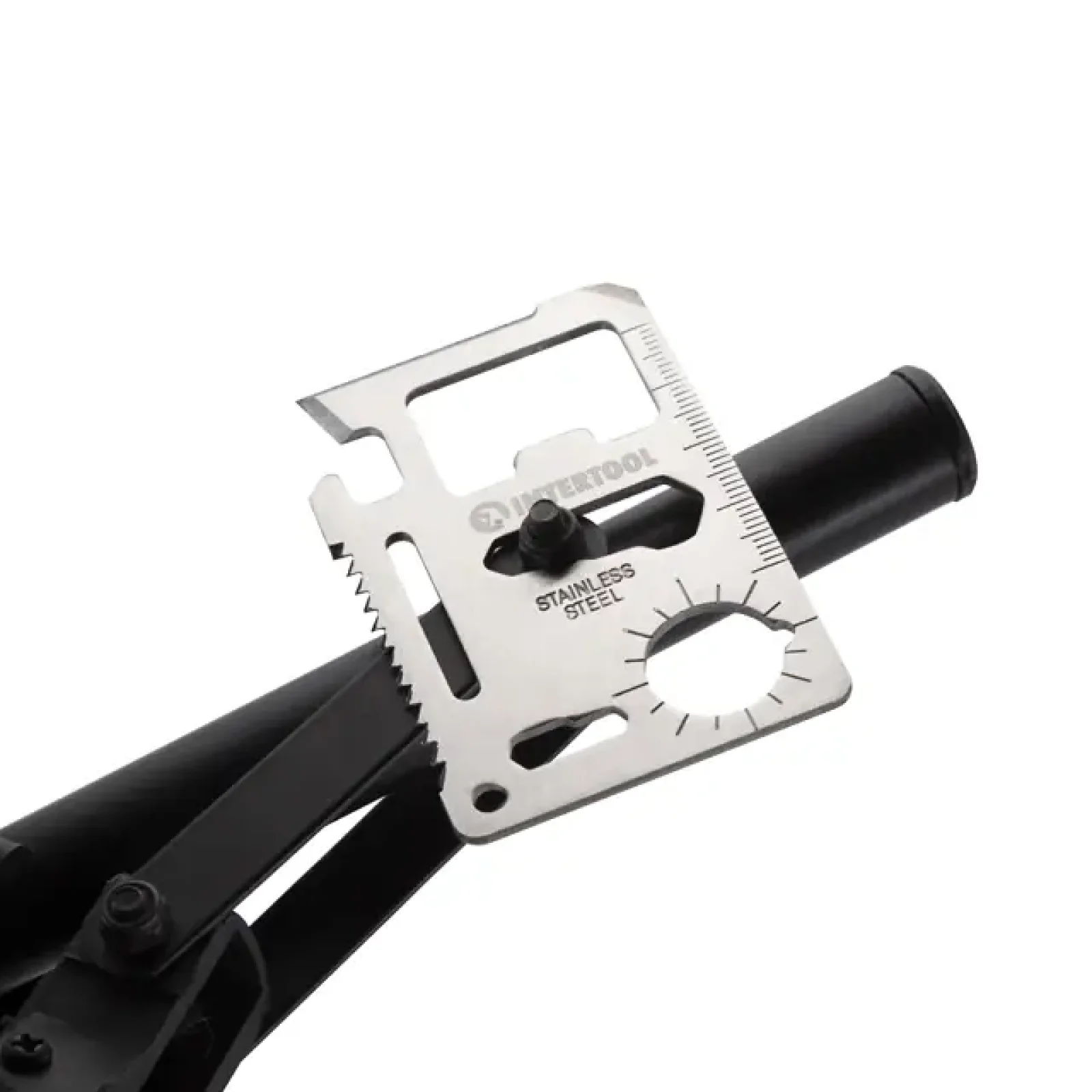 Картка мультитул, 11 в 1 INTERTOOL (HT-0589) UA