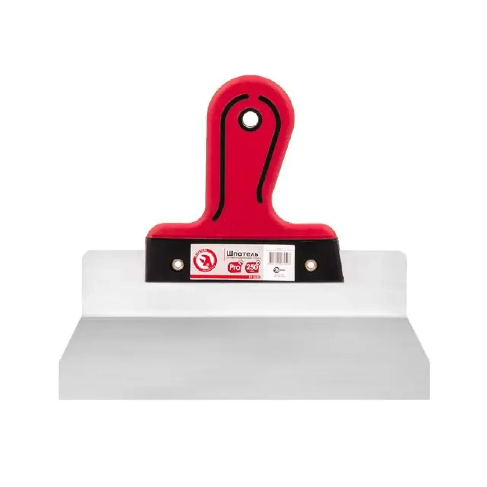 Шпатель із нержавіючої сталі, 250 мм, професійний INTERTOOL (KT-2625) UA