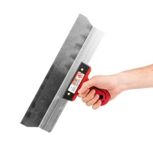 Шпатель із нержавіючої сталі, 400 мм, професійний INTERTOOL (KT-2640) UA