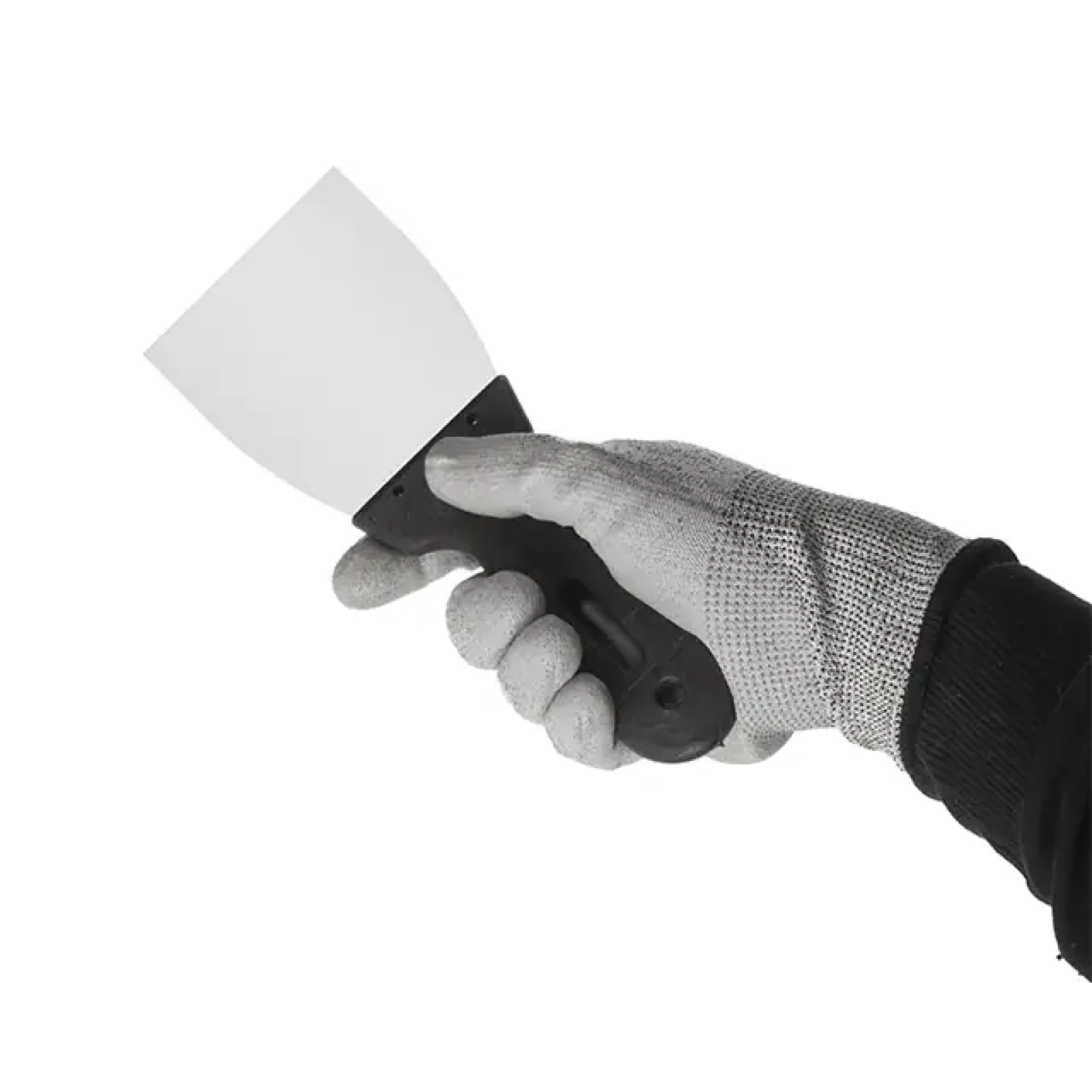 Шпатель із нержавіючої сталі, 80 мм INTERTOOL (KT-2080) UA