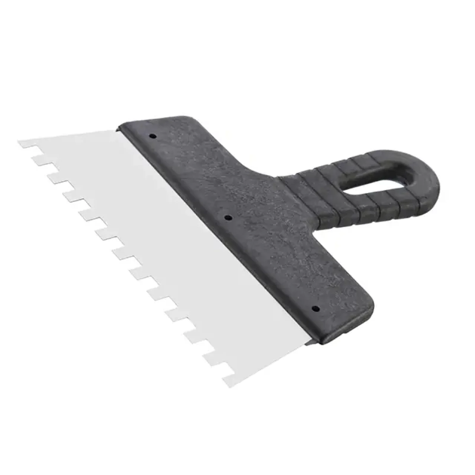 Шпатель із нержавіючої сталі, 200 мм, зуб: 8×8 мм INTERTOOL (KT-2208) UA