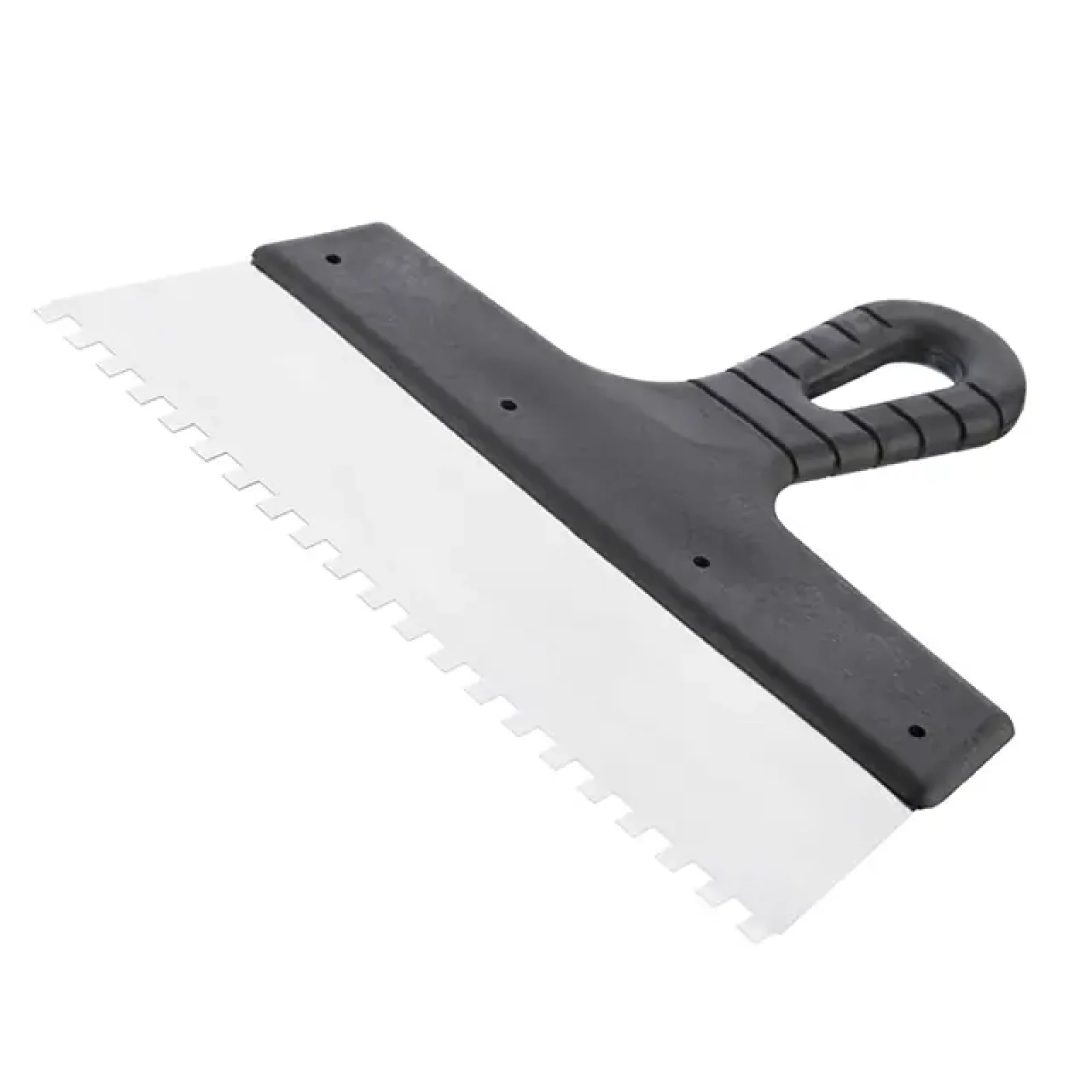 Шпатель із нержавіючої сталі, 250 мм, зуб: 6×6 мм INTERTOOL (KT-2256) UA