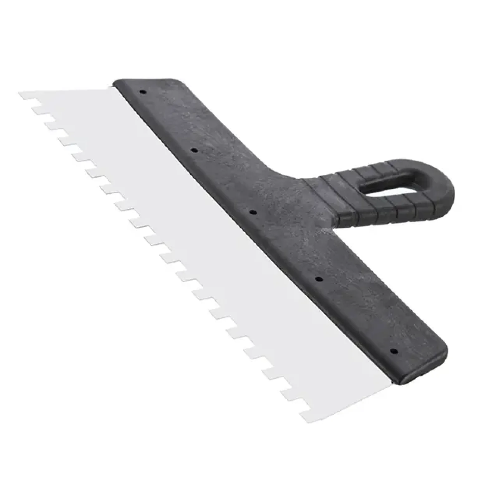 Шпатель із нержавіючої сталі, 300 мм, зуб: 8×8 мм INTERTOOL (KT-2308) UA