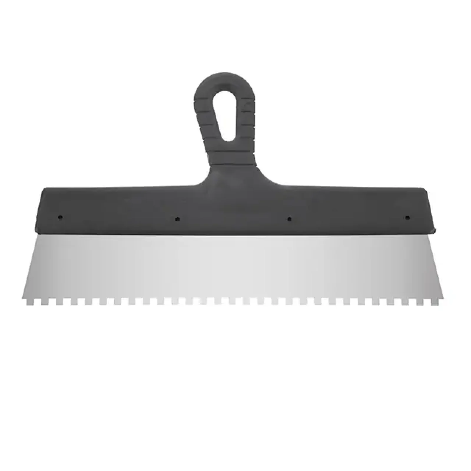 Шпатель із нержавіючої сталі, 350 мм, зуб: 6×6 мм INTERTOOL (KT-2356) UA