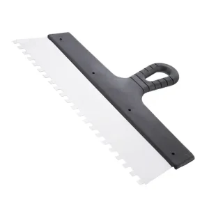 Шпатель із нержавіючої сталі, 350 мм, зуб: 8×8 мм INTERTOOL (KT-2358) UA