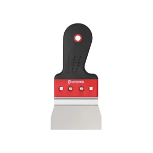 Шпатель з нержавіючої сталі, 100 мм, професійний INTERTOOL (KT-2670) UA