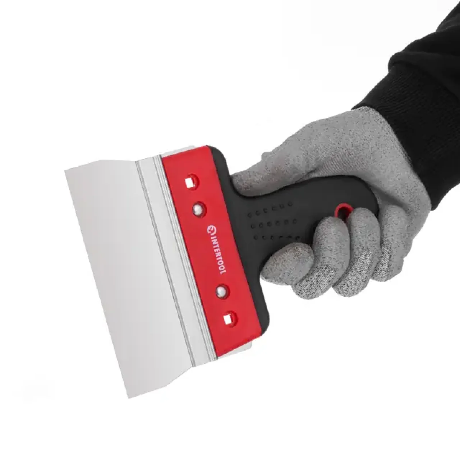 Шпатель з нержавіючої сталі, 150 мм, професійний INTERTOOL (KT-2675) UA