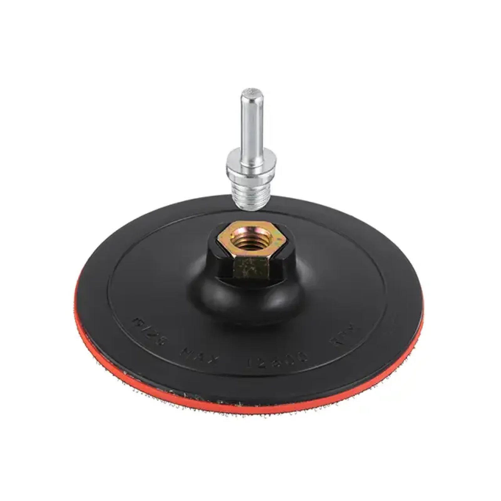 Диск універсальний для наждакового паперу, 125 мм, M14, висота 4 мм, діаметр стрижня 10 мм INTERTOOL (ST-6001) UA