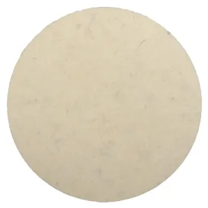 Диск полірувальний з натуральної повсті на липучці, 125×7 мм INTERTOOL (BT-0601) UA