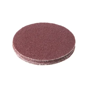 Круг наждаковий на липучці 125 мм, папір клас С, щільність 120 г/м², К36, 10 од. INTERTOOL (BT-0503) UA