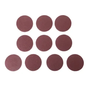 Круг наждаковий на липучці 125 мм, папір клас С, щільність 120 г/м², К36, 10 од. INTERTOOL (BT-0503) UA