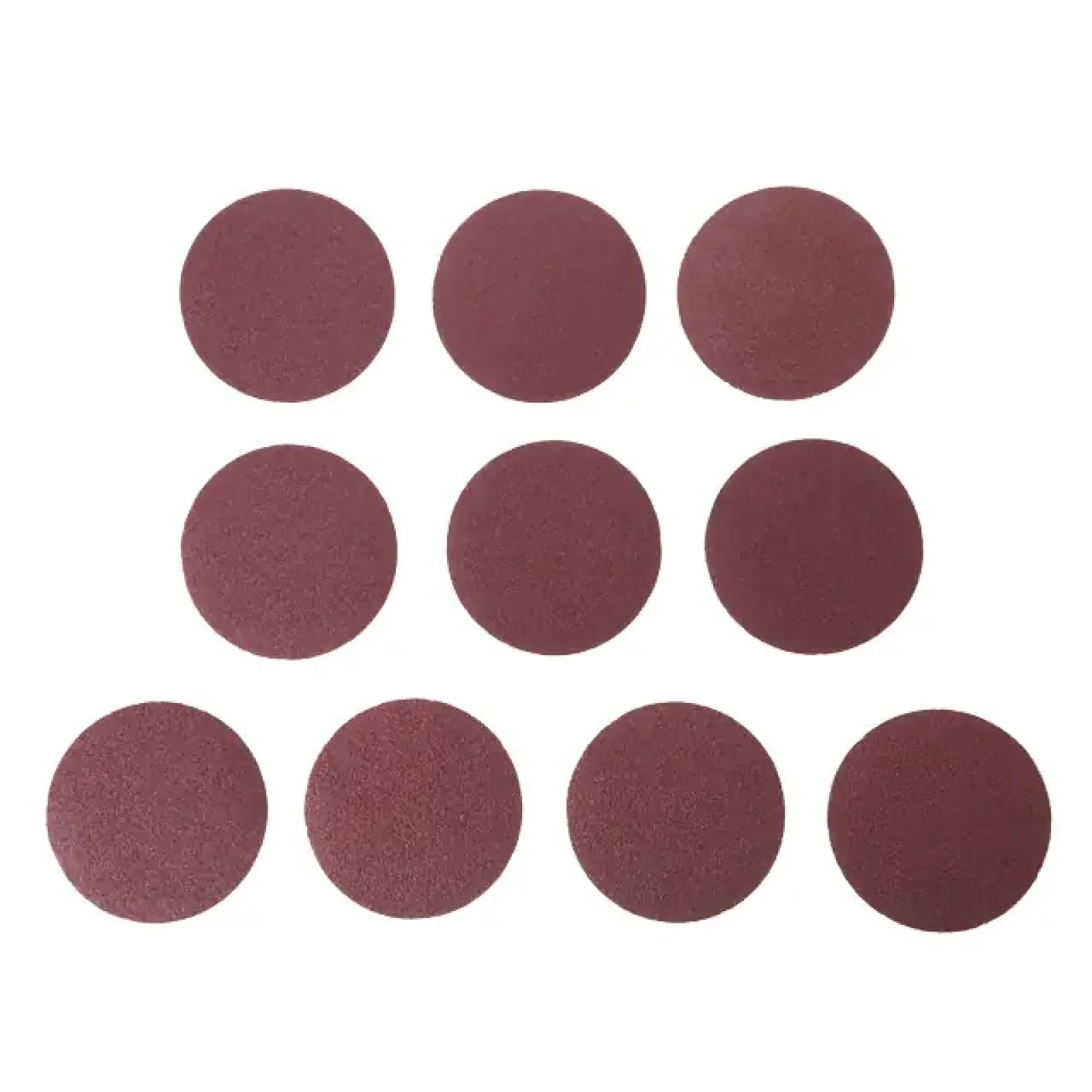 Круг наждаковий на липучці 125 мм, папір клас С, щільність 120 г/м², К40, 10 од. INTERTOOL (BT-0504) UA