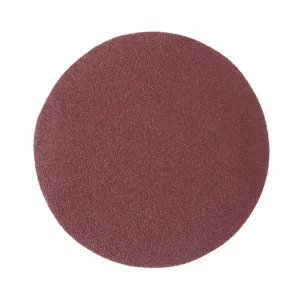 Круг наждаковий на липучці 125 мм, папір клас С, щільність 120 г/м², К80, 10 од. INTERTOOL (BT-0508) UA