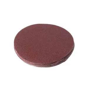 Круг наждаковий на липучці 125 мм, папір клас С, щільність 120 г/м², К100, 10 од. INTERTOOL (BT-0510) UA