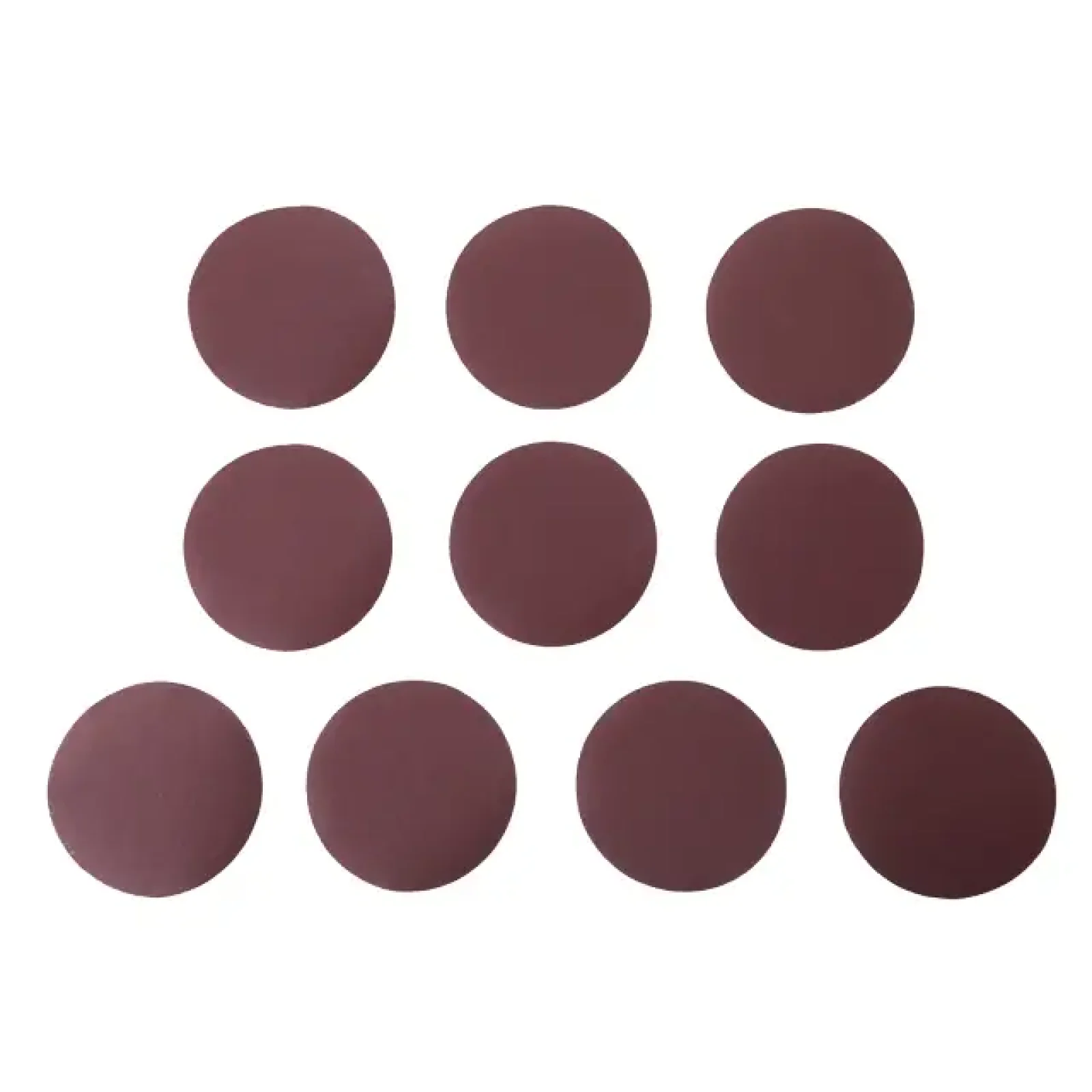 Круг наждаковий на липучці 125 мм, папір клас С, щільність 120 г/м², К150, 10 од. INTERTOOL (BT-0515) UA