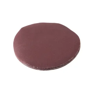 Круг наждаковий на липучці 125 мм, папір клас С, щільність 120 г/м², К240, 10 од. INTERTOOL (BT-0524) UA