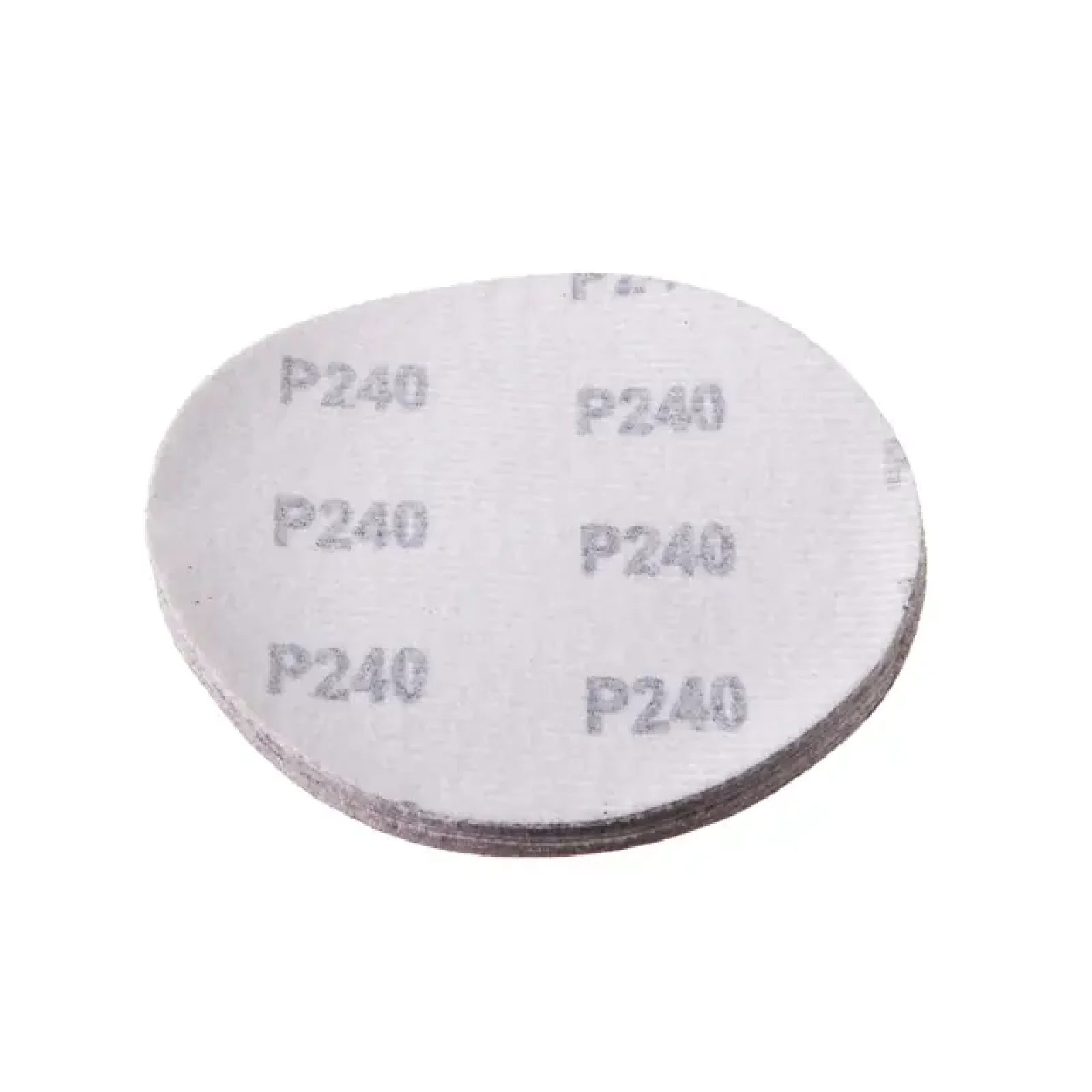 Круг наждаковий на липучці 125 мм, папір клас С, щільність 120 г/м², К240, 10 од. INTERTOOL (BT-0524) UA