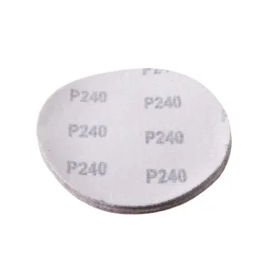 Круг наждаковий на липучці 125 мм, папір клас С, щільність 120 г/м², К240, 10 од. INTERTOOL (BT-0524) UA