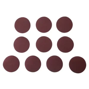 Круг наждаковий на липучці 125 мм, папір клас С, щільність 120 г/м², К400, 10 од. INTERTOOL (BT-0540) UA