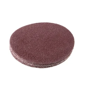 Круг наждаковий на липучці 125 мм, папір клас E, щільність 220 г/м², К40, 10 од. INTERTOOL (BT-0554) UA