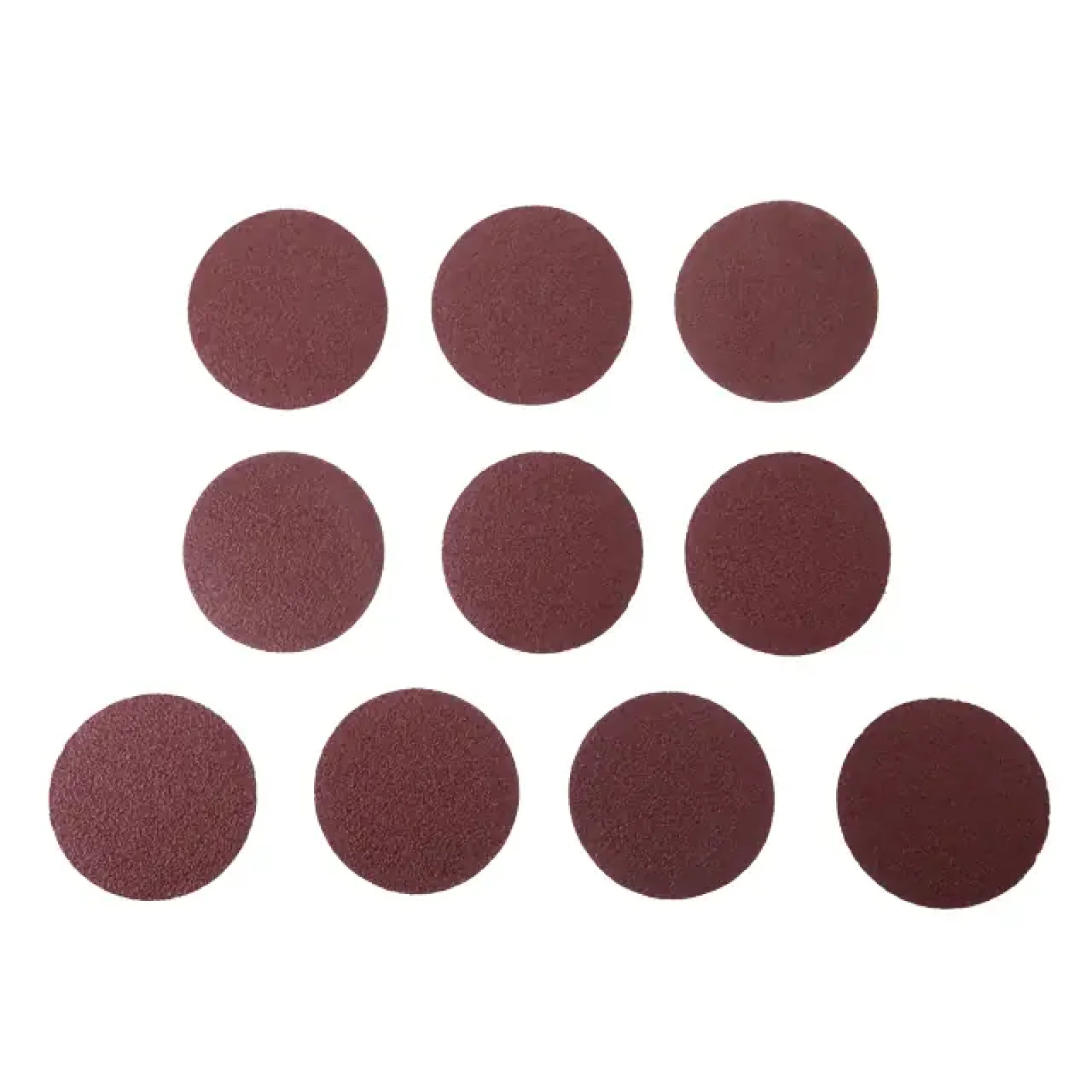 Круг наждаковий на липучці 125 мм, папір клас E, щільність 220 г/м², К40, 10 од. INTERTOOL (BT-0554) UA