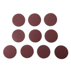 Круг наждаковий на липучці 125 мм, папір клас E, щільність 220 г/м², К40, 10 од. INTERTOOL (BT-0554) UA