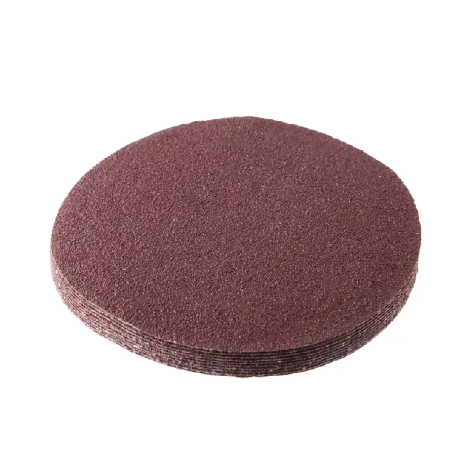 Круг наждаковий на липучці 125 мм, папір клас E, щільність 220 г/м², К60, 10 од. INTERTOOL (BT-0556) UA