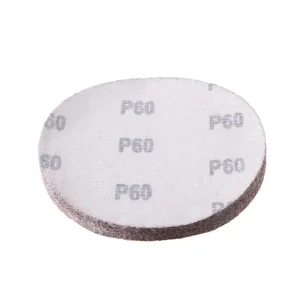 Круг наждаковий на липучці 125 мм, папір клас E, щільність 220 г/м², К60, 10 од. INTERTOOL (BT-0556) UA