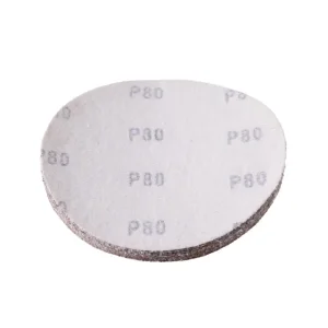 Круг наждаковий на липучці 125 мм, папір клас E, щільність 220 г/м², К80, 10 од. INTERTOOL (BT-0558) UA