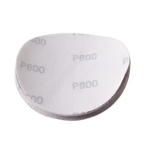 Круг наждаковий на липучці 125 мм, папір клас С, щільність 120 г/м², К600, 10 од. INTERTOOL (BT-0560) UA