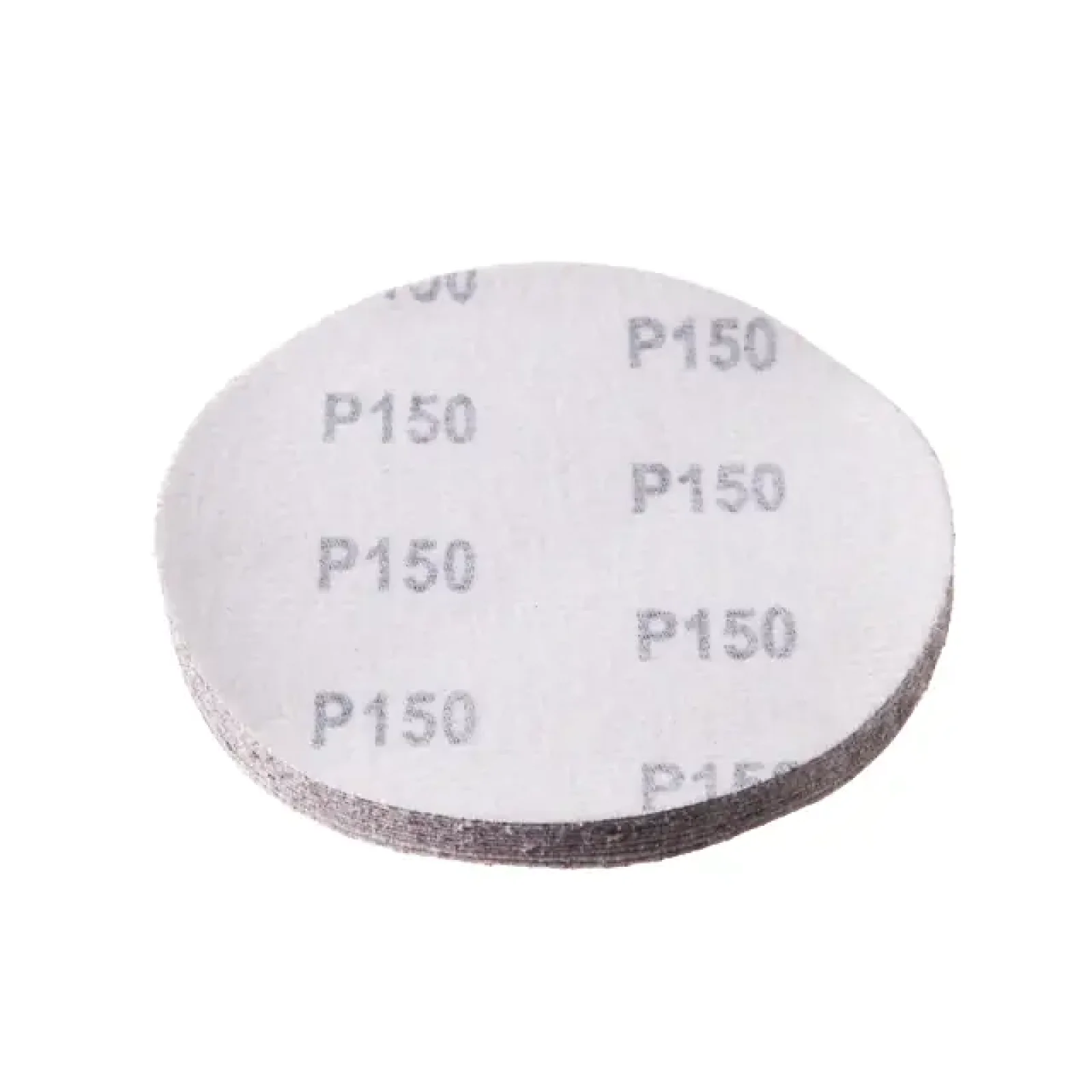 Круг наждаковий на липучці 125 мм, папір клас E, щільність 220 г/м², К150, 10 од. INTERTOOL (BT-0563) UA