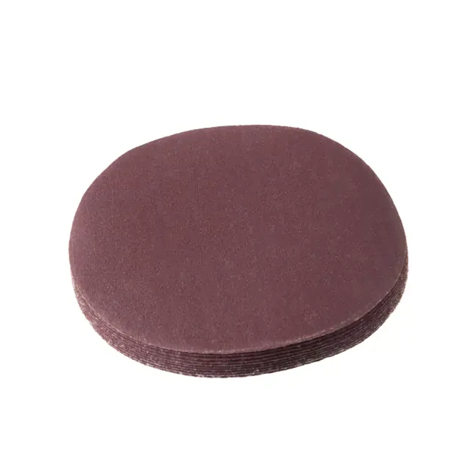 Круг наждаковий на липучці 125 мм, папір клас E, щільність 220 г/м², К180, 10 од. INTERTOOL (BT-0564) UA