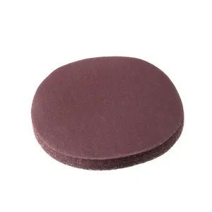 Круг наждаковий на липучці 125 мм, папір клас E, щільність 220 г/м², К180, 10 од. INTERTOOL (BT-0564) UA