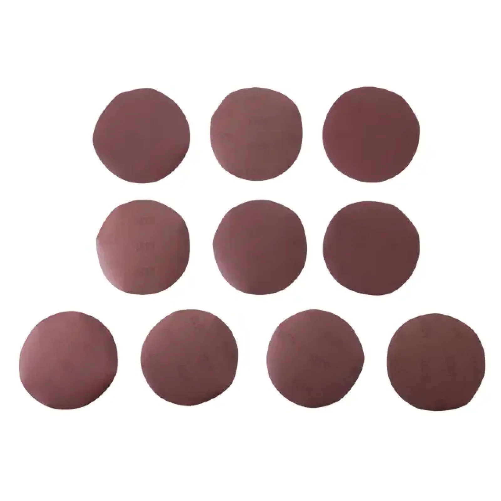 Круг наждачний на липучці 125 мм, папір клас E, щільність 220 г/м², К220, 10 од. INTERTOOL (BT-0565) UA