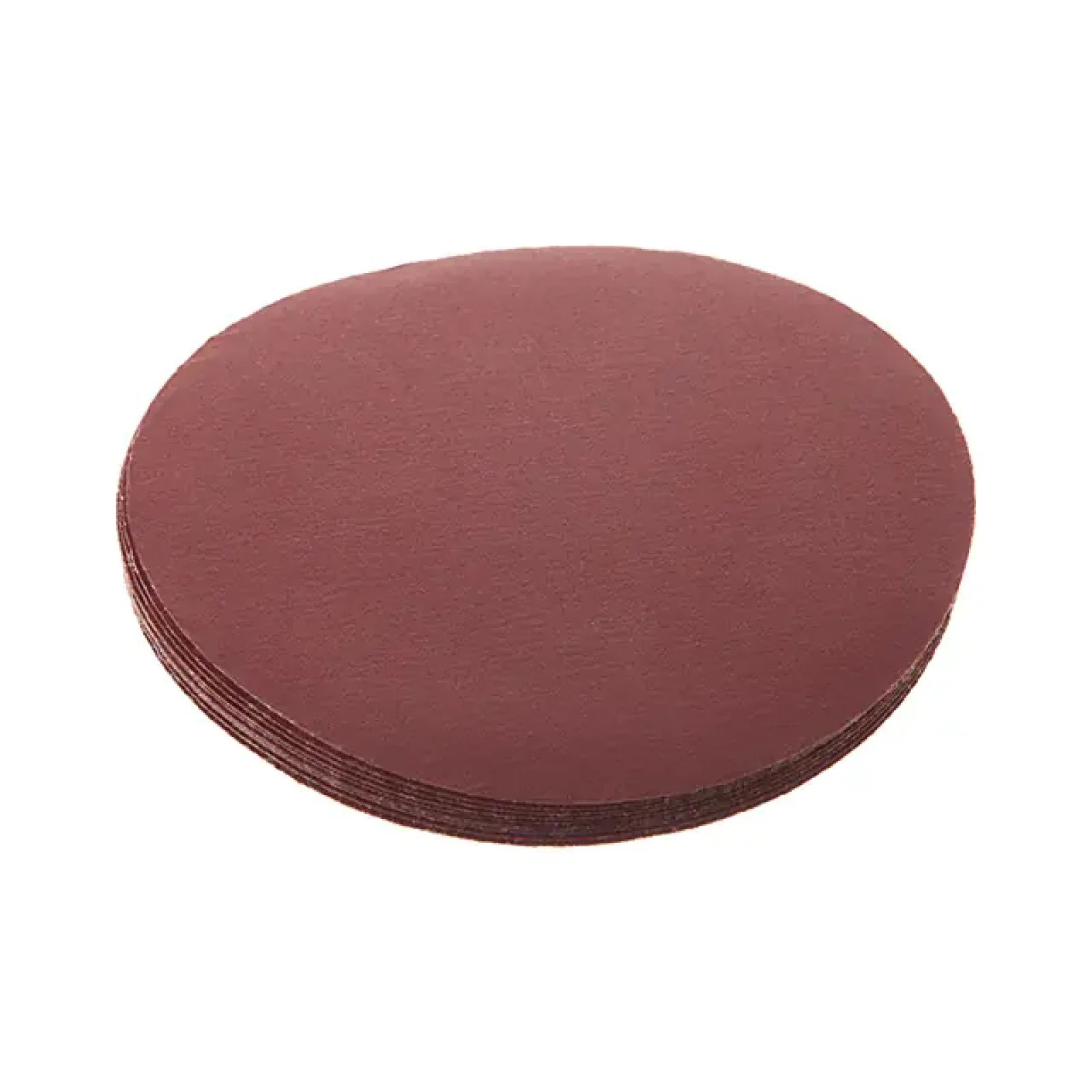 Круг наждаковий на липучці 125 мм, папір клас E, щільність 220 г/м², К320, 10 од. INTERTOOL (BT-0567) UA