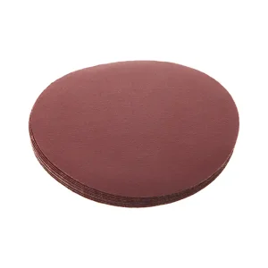 Круг наждаковий на липучці 125 мм, папір клас E, щільність 220 г/м², К320, 10 од. INTERTOOL (BT-0567) UA