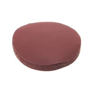 Круг наждаковий на липучці 125 мм, папір клас E, щільність 220 г/м², К400, 10 од. INTERTOOL (BT-0569) UA