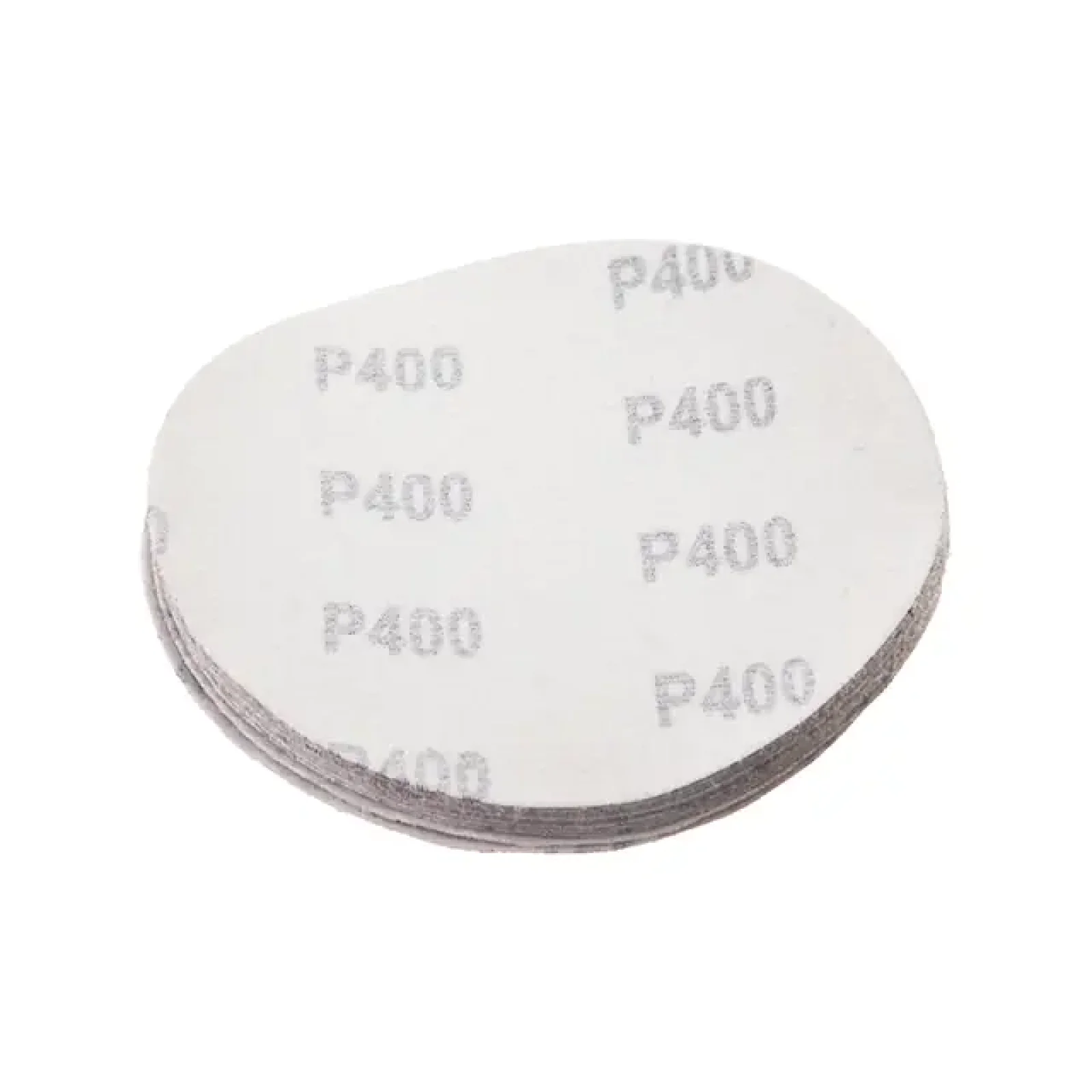 Круг наждаковий на липучці 125 мм, папір клас E, щільність 220 г/м², К400, 10 од. INTERTOOL (BT-0569) UA