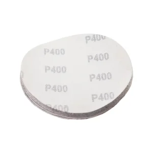 Круг наждаковий на липучці 125 мм, папір клас E, щільність 220 г/м², К400, 10 од. INTERTOOL (BT-0569) UA