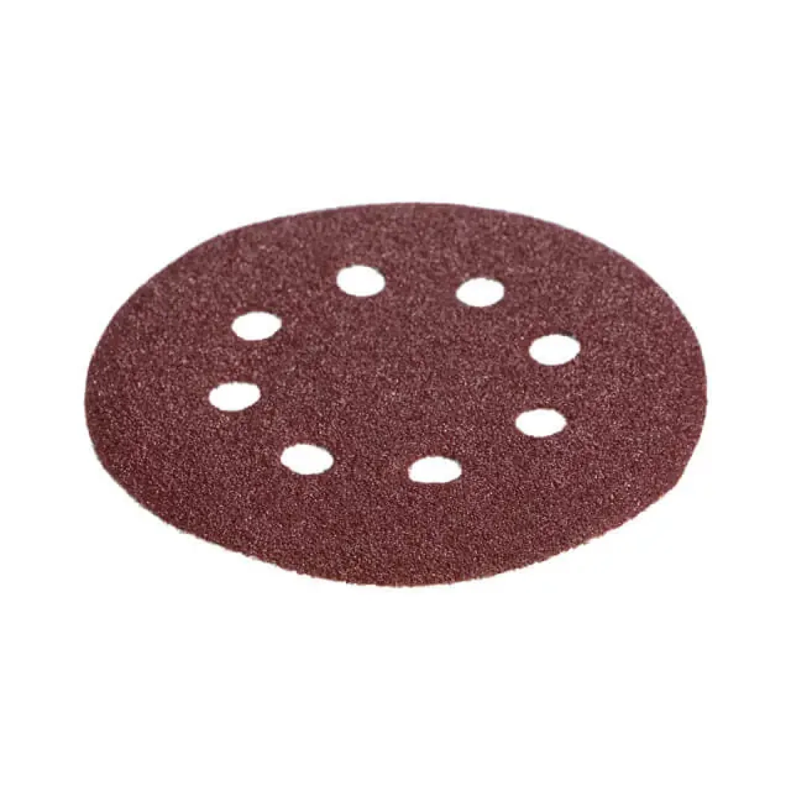 Круг наждаковий на липучці з отворами 125 мм, папір клас С, щільність 140 г/м², К40, 5 од. INTERTOOL (BT-0583) UA