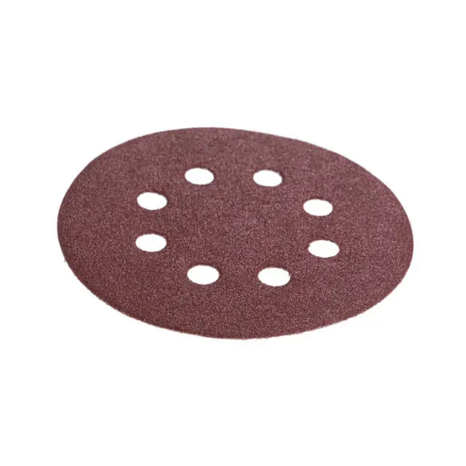 Круг наждаковий на липучці з отворами 125 мм, папір клас С, щільність 140 г/м², К80, 5 од. INTERTOOL (BT-0585) UA