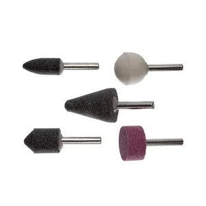 Набір шліфувальних каменів, 5 шт. INTERTOOL (BT-0015) UA