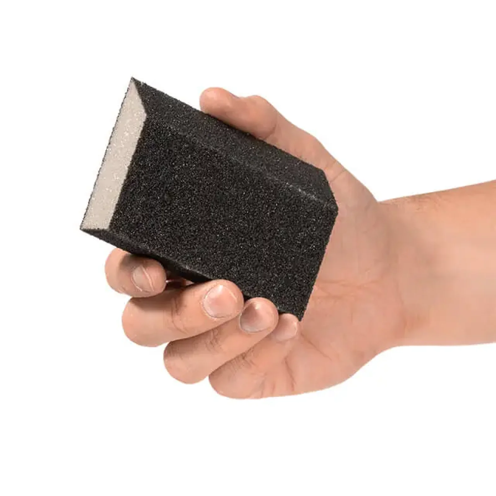 Губка для шліфування, трапеція, 110×75×54×25 мм, оксид алюмінію, К60 INTERTOOL (HT-0806) UA