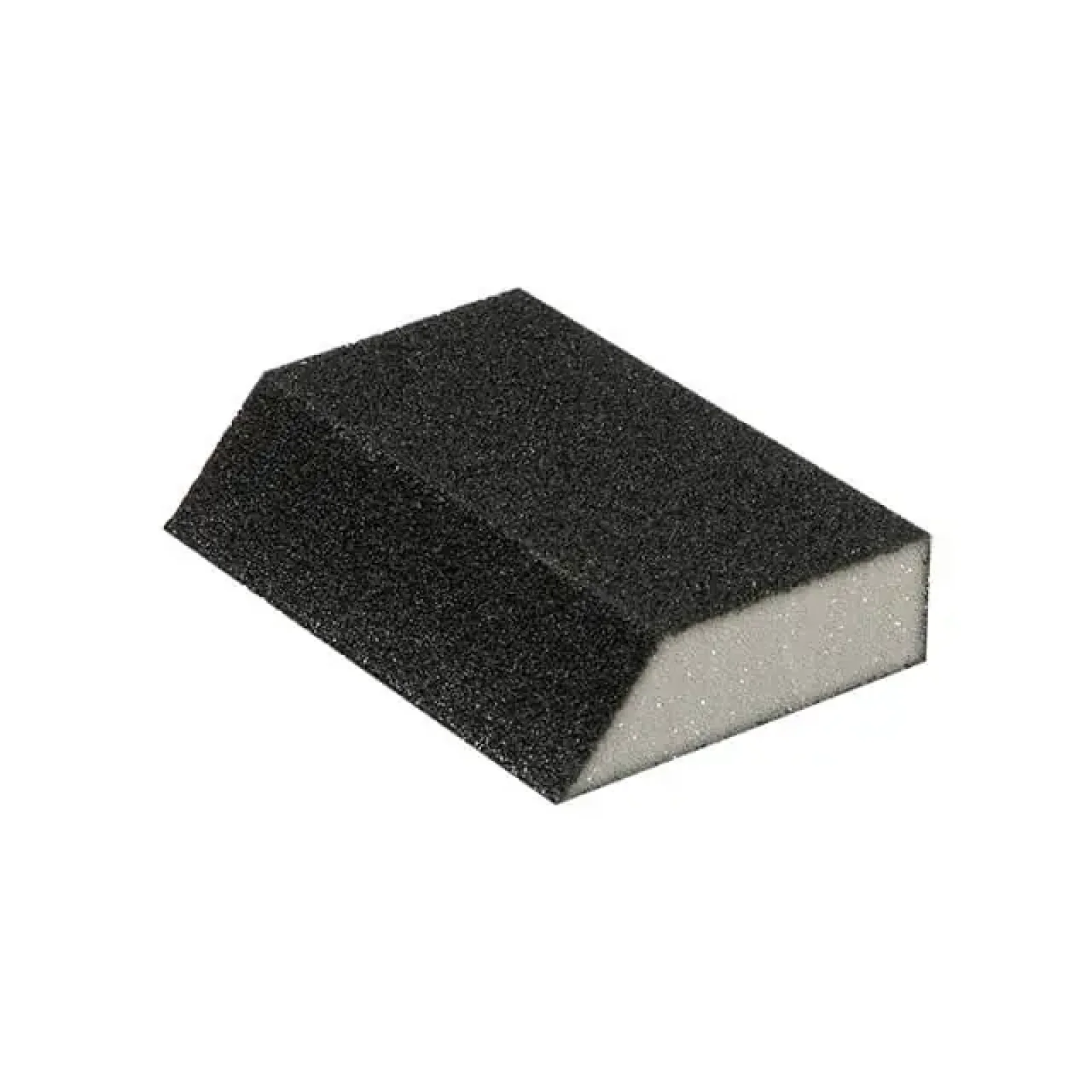 Губка для шліфування, трапеція, 110×75×54×25 мм, оксид алюмінію, К80 INTERTOOL (HT-0808) UA