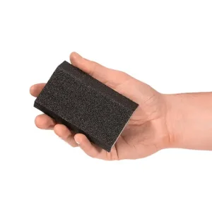 Губка для шліфування, трапеція, 110×75×54×25 мм, оксид алюмінію, К80 INTERTOOL (HT-0808) UA