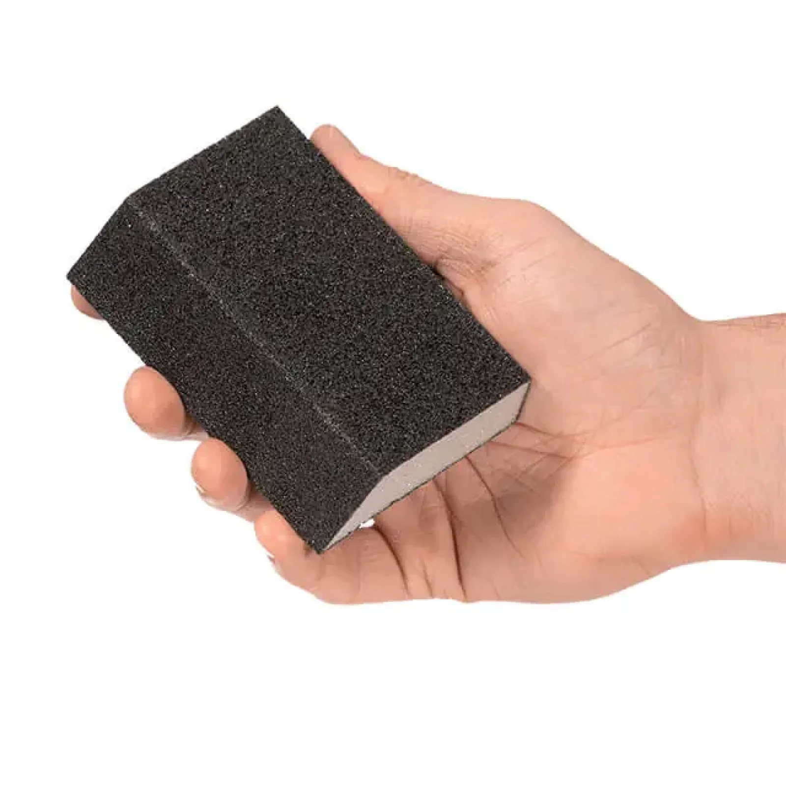 Губка для шліфування, трапеція, 110×75×54×25 мм, оксид алюмінію, К120 INTERTOOL (HT-0812) UA