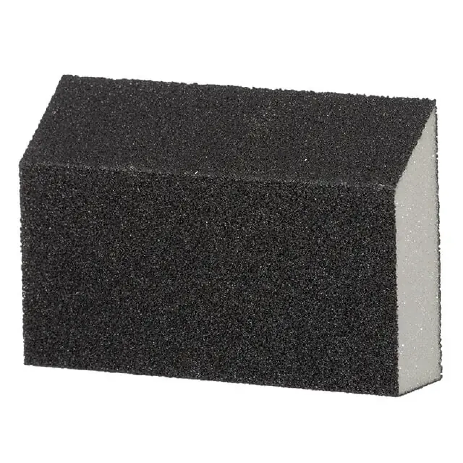 Губка для шліфування, трапеція, 110×75×54×25 мм, оксид алюмінію, К180 INTERTOOL (HT-0818) UA