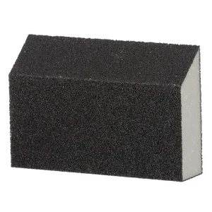 Губка для шліфування, трапеція, 110×75×54×25 мм, оксид алюмінію, К180 INTERTOOL (HT-0818) UA